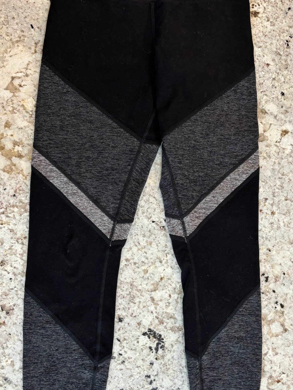 ALO Yoga Alosoft Sheila High-waist Women's Chevron Color Block